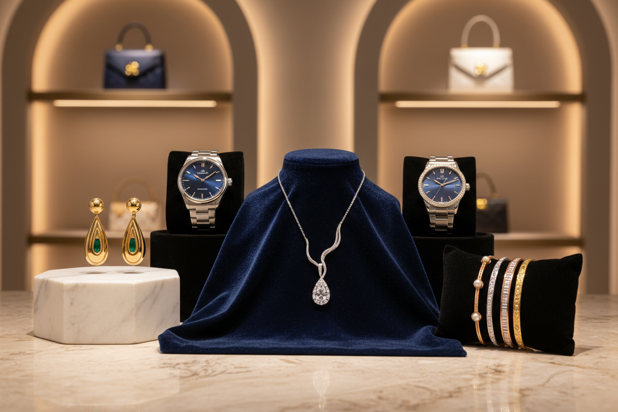 Jewelry, watches and accessories