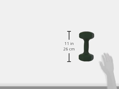 Basics Neoprene Dumbbell Hand Weights for Exercise and Muscle Toning