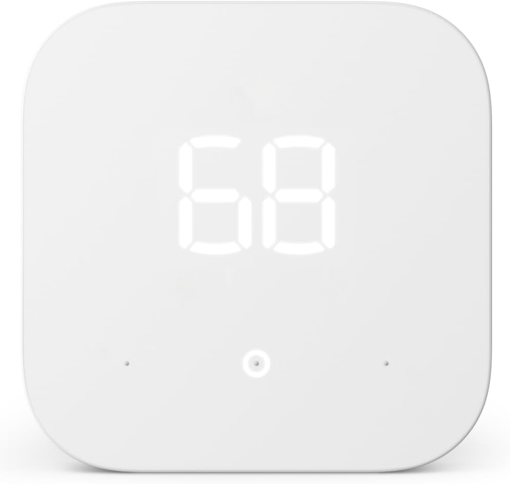 Smart Thermostat – Save money and energy - Works with Alexa and Ring - C-wire required