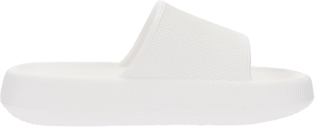 BRONAX Pillow Slippers for Women and Men | House Slides Shower Sandals | Cushioned Thick Sole