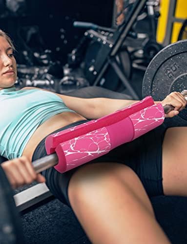 POWER GUIDANCE Barbell Squat Pad - Neck & Shoulder Protective Pad - Great for Squats, Lunges, Hip Thrusts, Weight Lifting & More - Fit Standard and Olympic Bars Perfectly