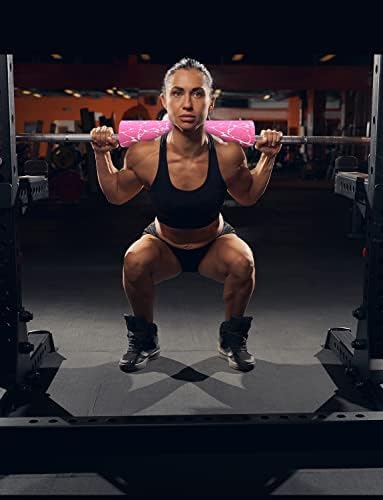 POWER GUIDANCE Barbell Squat Pad - Neck & Shoulder Protective Pad - Great for Squats, Lunges, Hip Thrusts, Weight Lifting & More - Fit Standard and Olympic Bars Perfectly