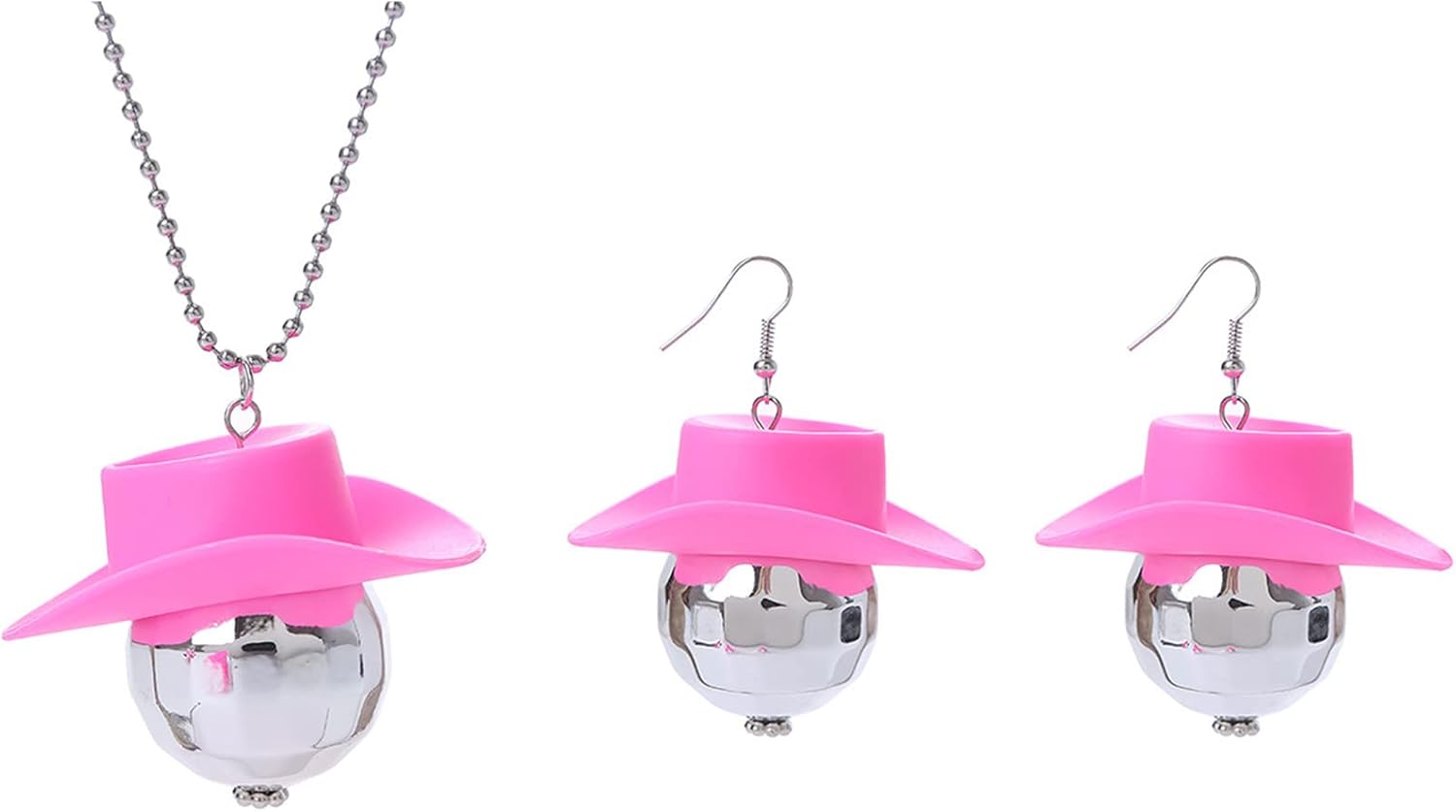 Disco Ball Earrings 24mm 70'S Disco Punk Earrings for Women Jewelry