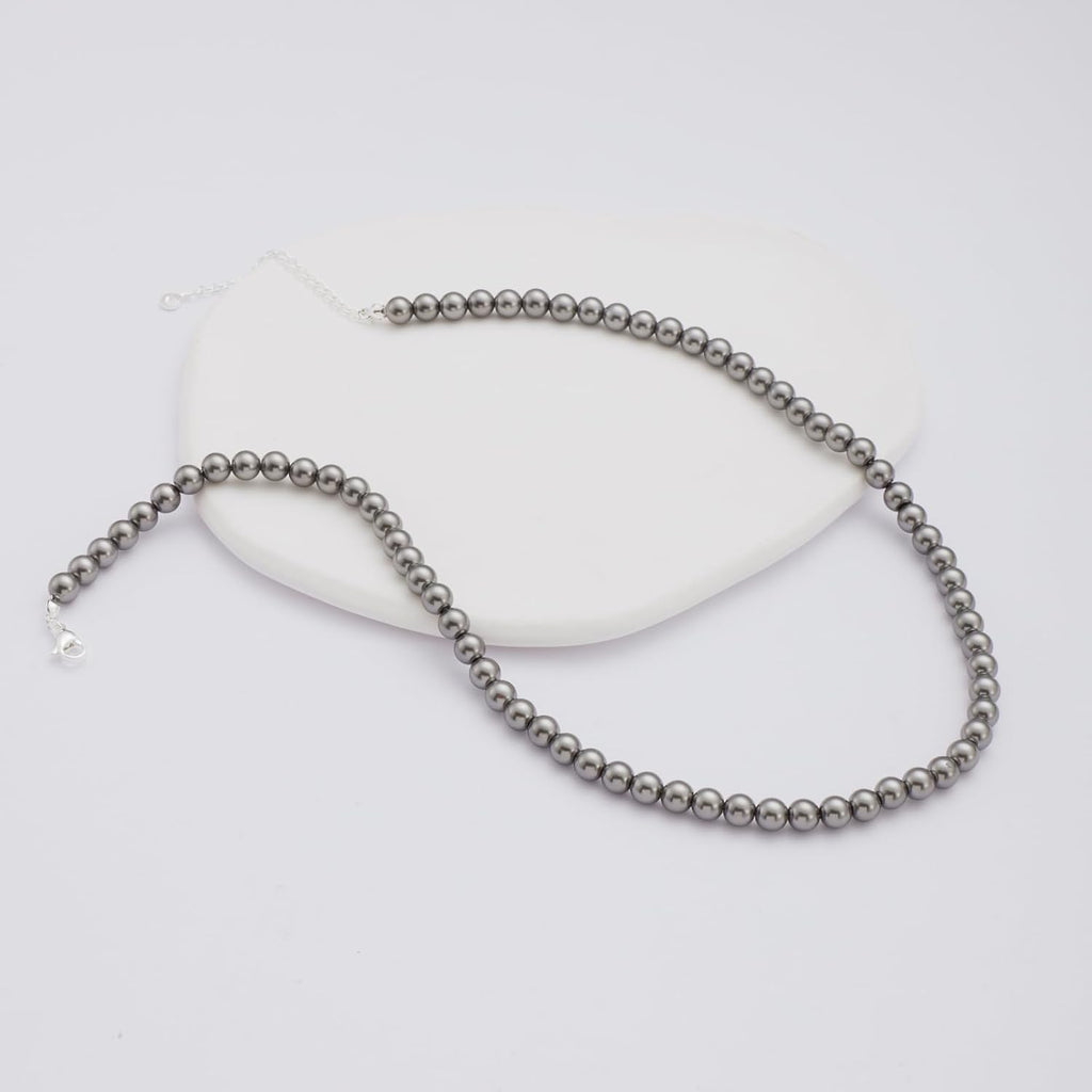 Dainty Pearl Pendant Necklaces for Women 14K Gold Plated Handmade Layered Pearl Chain Necklace Delicate Layered Pearl Necklace Everyday Jewelry Gift