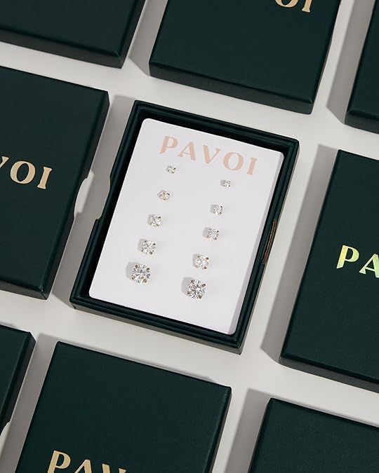 PAVOI 14K-18K Yellow Gold Plated 925 Sterling Silver Posts Three Pairs Small Hoop Earrings for Women - Statement Gold Hoop Earrings Set - Cubic Zirconia Rope Teardrop Chunky Huggie Earscape Piercings