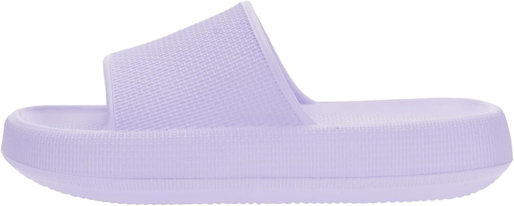 BRONAX Pillow Slippers for Women and Men | House Slides Shower Sandals | Cushioned Thick Sole