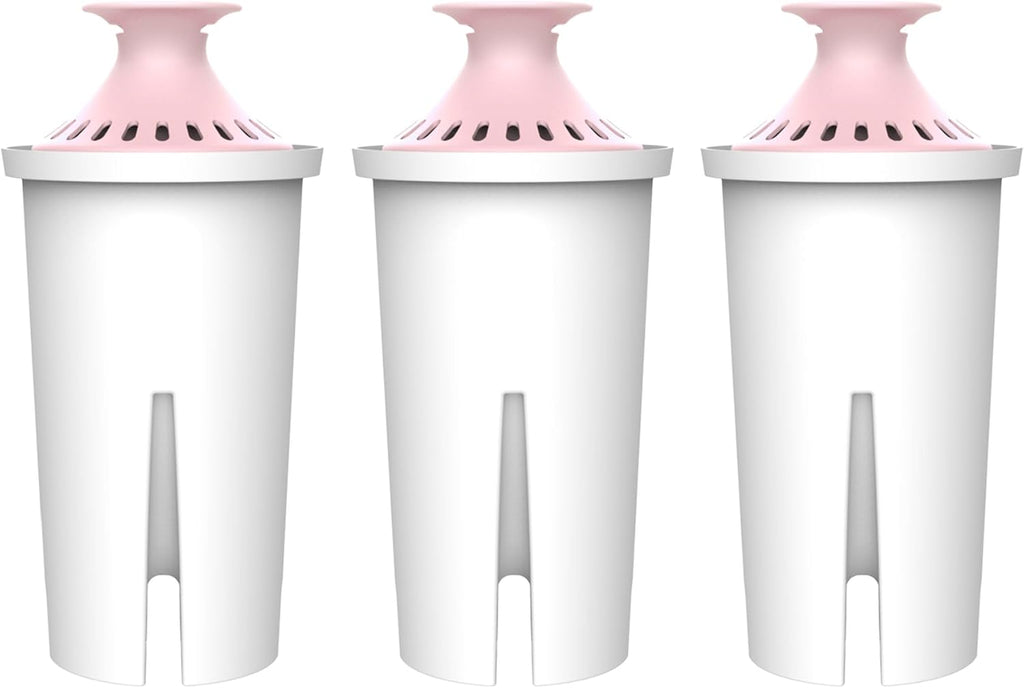 AQUA CREST Replacement for Brita Filter, Brita Water Pitchers and Dispensers, Classic OB03, Mavea 107007, and More, NSF Certified Pitcher Water Filter, 1 Year Filter Supply, 6 Count