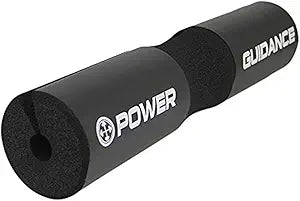 POWER GUIDANCE Barbell Squat Pad - Neck & Shoulder Protective Pad - Great for Squats, Lunges, Hip Thrusts, Weight Lifting & More - Fit Standard and Olympic Bars Perfectly