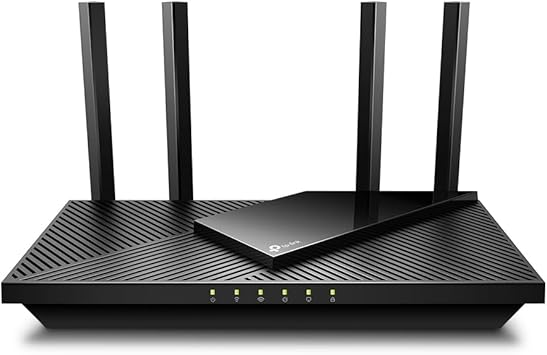 TP-Link AX1800 WiFi 6 Router V4 (Archer AX21) – Dual Band Wireless Internet, Gigabit, Easy Mesh, Works with Alexa - A Certified for Humans Device, Free Expert Support