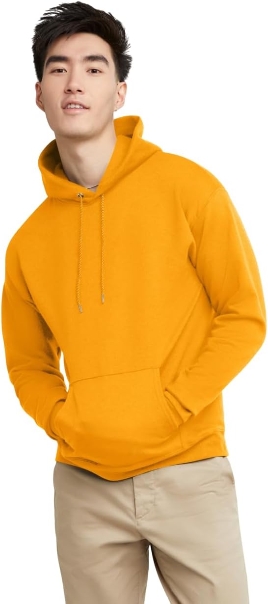 Hanes mens Hoodie, Ecosmart Fleece Hoodie, Hooded Sweatshirt for Men