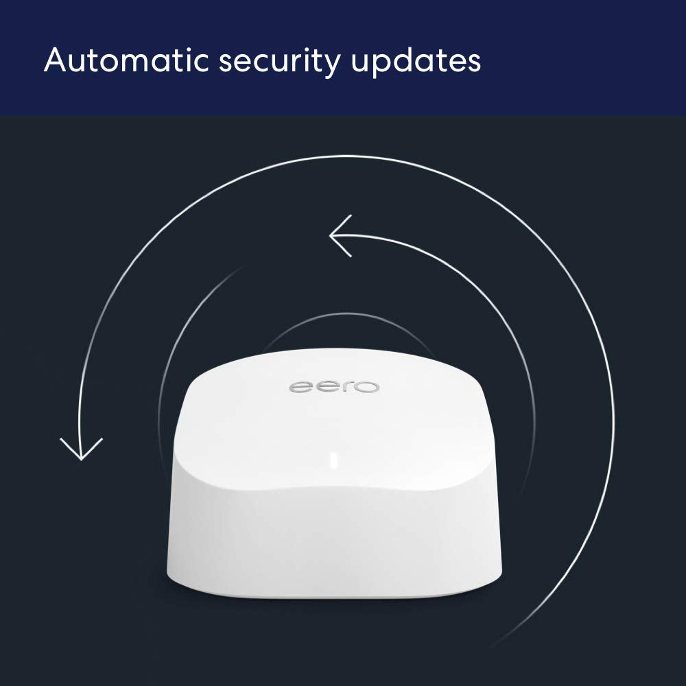 eero 6 mesh wifi extender - Add up to 1,500 sq. ft. of Wi-Fi 6 coverage to your existing eero mesh wifi network
