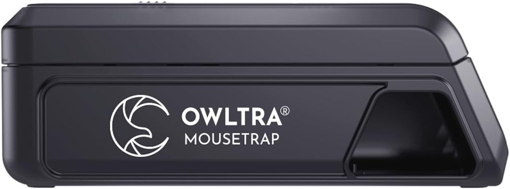 OWLTRA OW-2 Indoor Electric Mouse Trap 2 PCS, Instant Kill Rodent Zapper with Pet Safe Trigger, Black