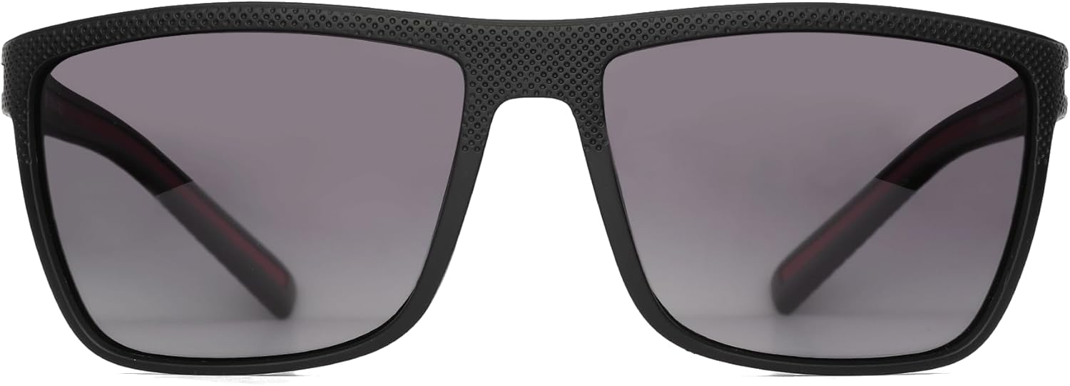 ZENOTTIC Polarized Sunglasses for Men Lightweight TR90 Frame UV400 Protection Square Sun Glasses