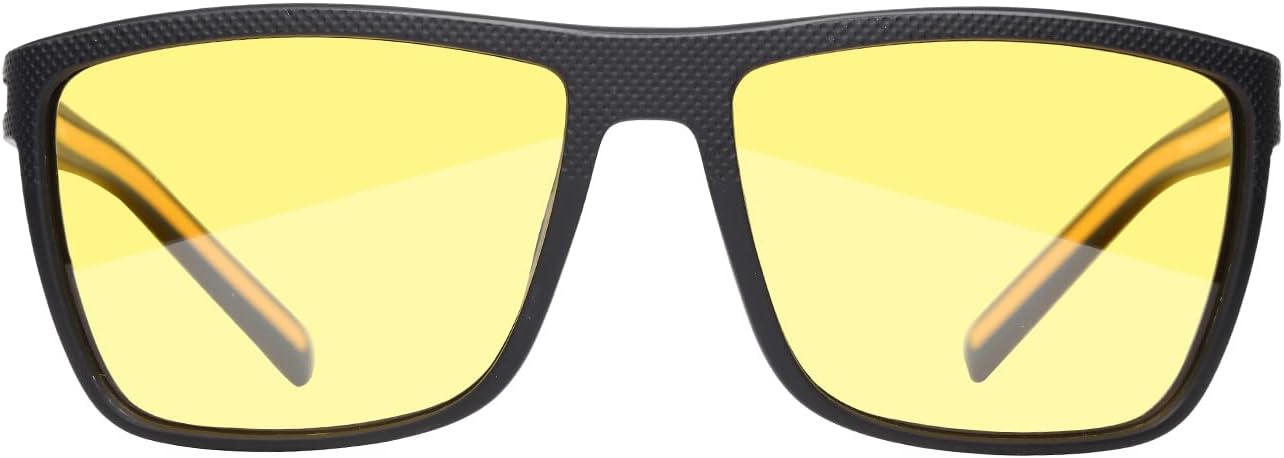 ZENOTTIC Polarized Sunglasses for Men Lightweight TR90 Frame UV400 Protection Square Sun Glasses