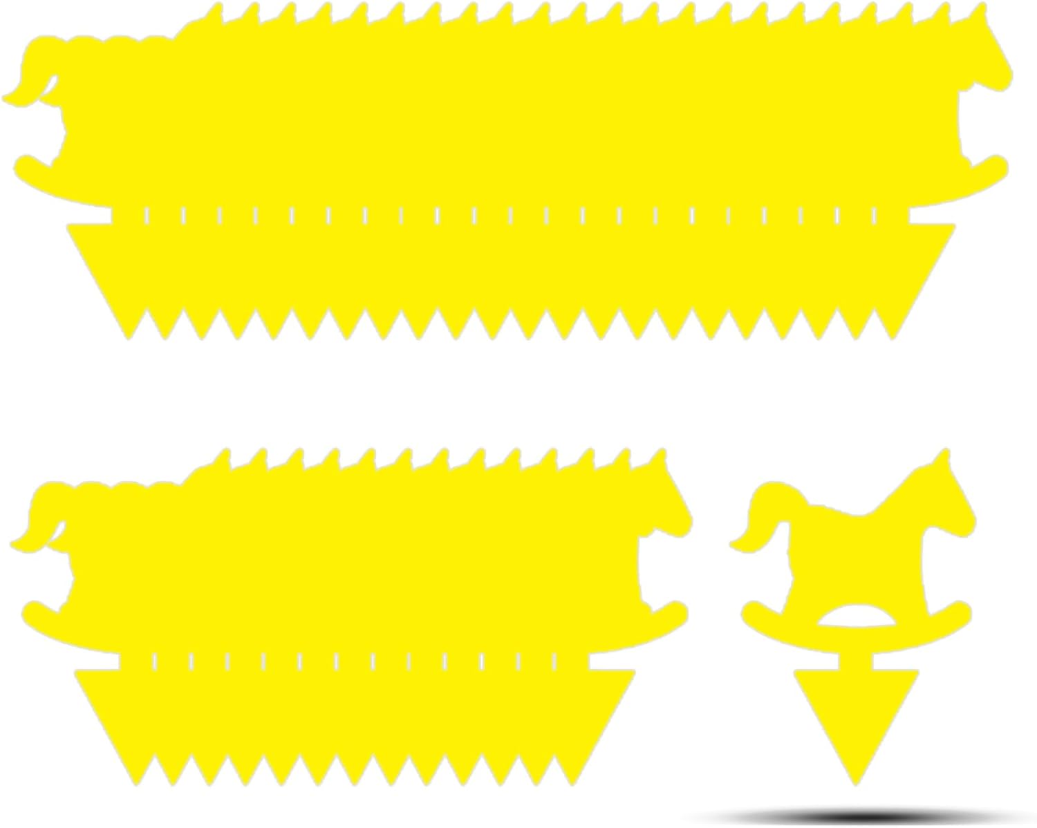 Fruit Fly Traps Fungus Gnat Traps Yellow Sticky Bug Traps 36 Pack No Harm and Odorless for Indoor Outdoor Use Protect The Plant