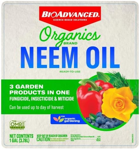 BioAdvanced Organics Brand Neem Oil, Ready-to-Use, 24 oz