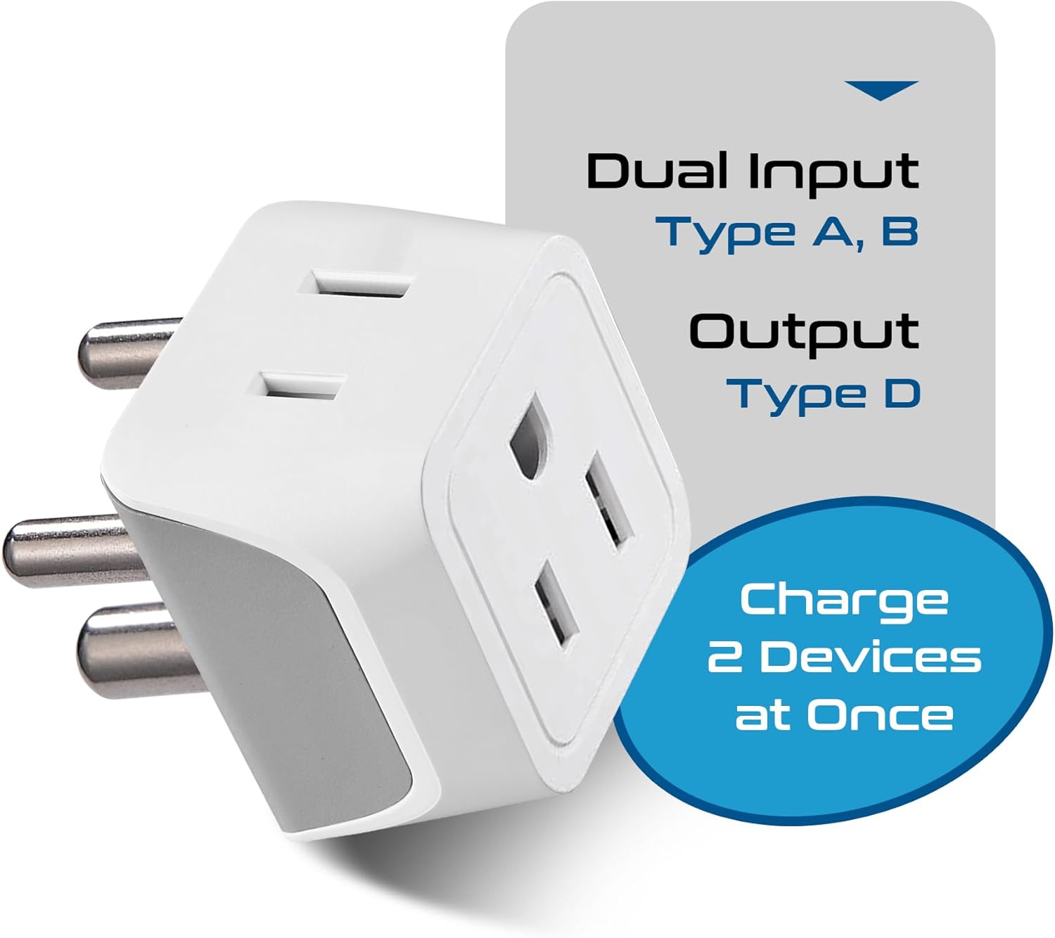 Ceptics Universal Travel Adapter, 35W International Power Adapter with PD & QC 3.0 Dual USB-C, 3 USB Travel Adapter Worldwide, Type I C G A Outlets 110V 220V A/C - EU Euro US UK (11-KU)