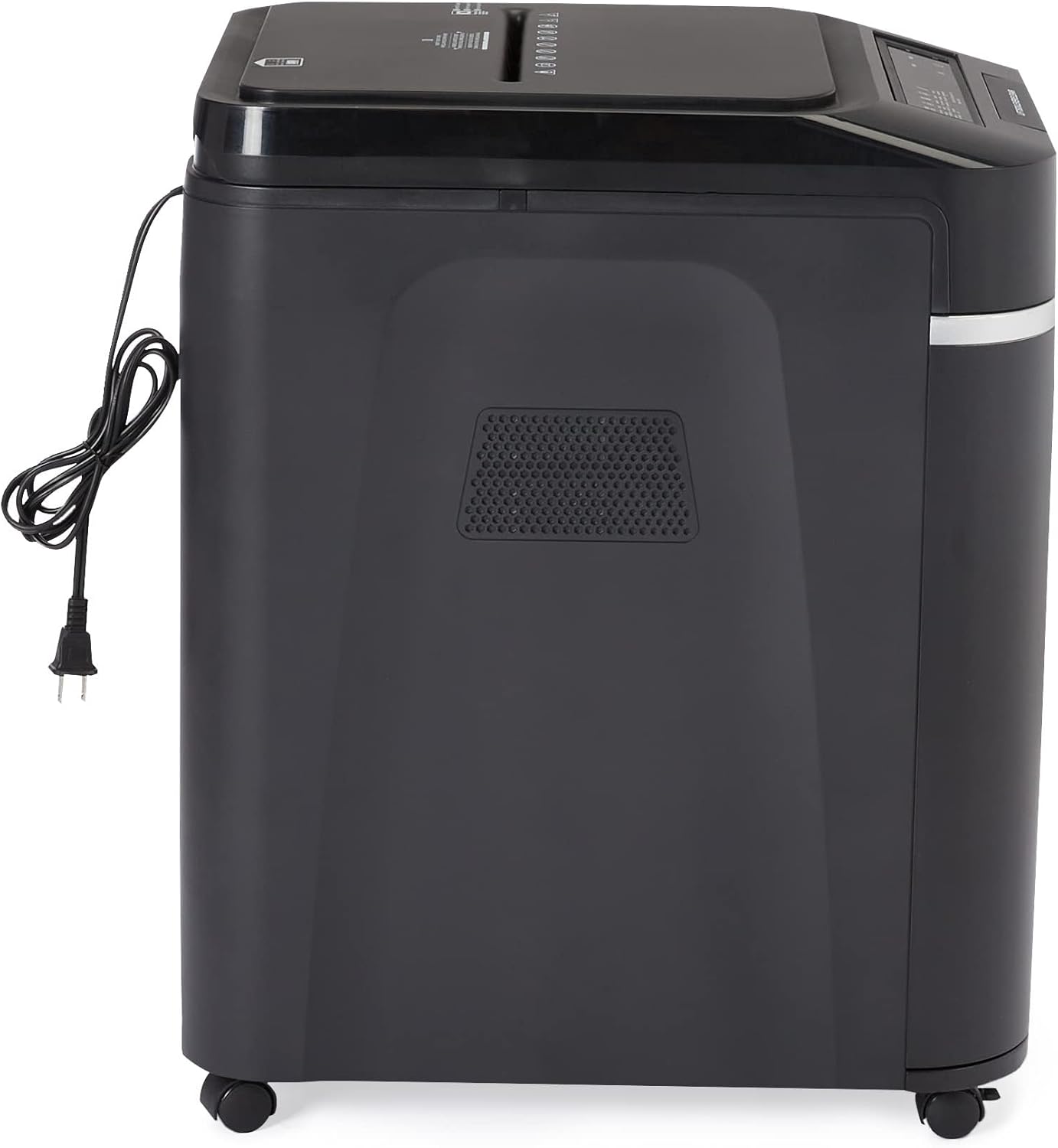 Basics 8-Sheet Cross Cut Paper Shredder and Credit Card Shredder - Black