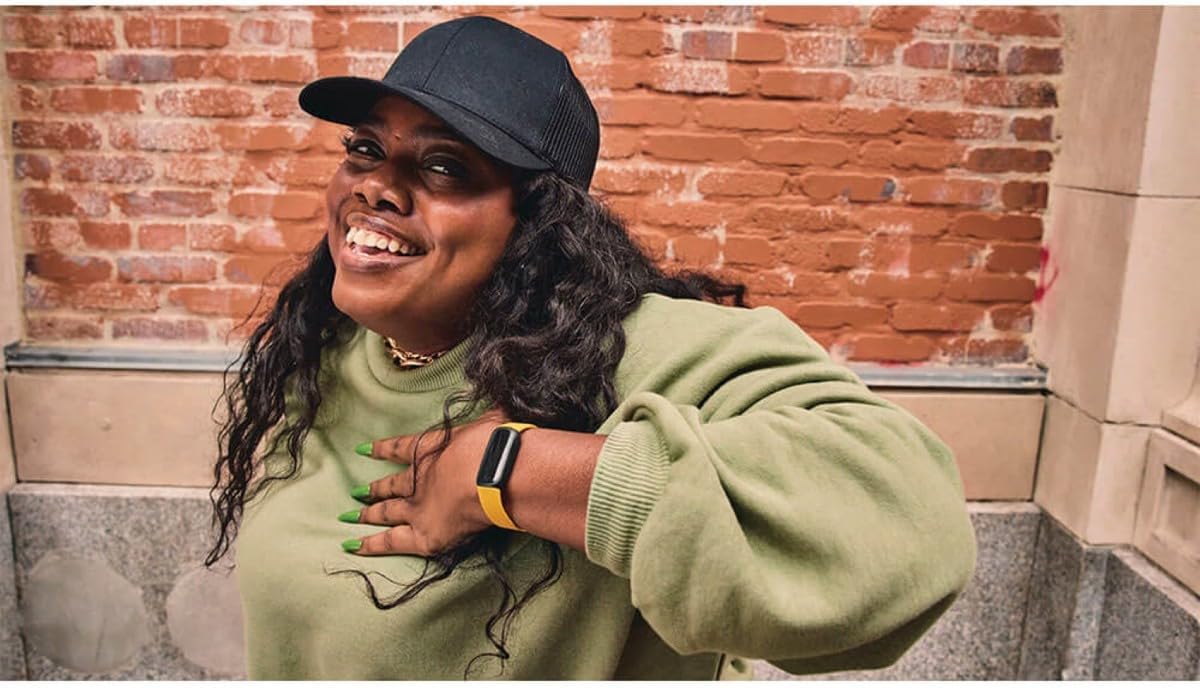 Fitbit Inspire 3 Health &-Fitness-Tracker with Stress Management, Workout Intensity, Sleep Tracking, 24/7 Heart Rate and more, Midnight Zen/Black One Size (S & L Bands Included)