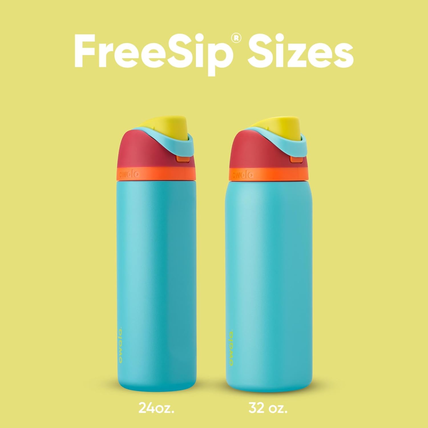 Owala FreeSip Insulated Stainless Steel Water Bottle with Straw, BPA-Free Sports Water Bottle, Great for Travel, 24 Oz, Denim