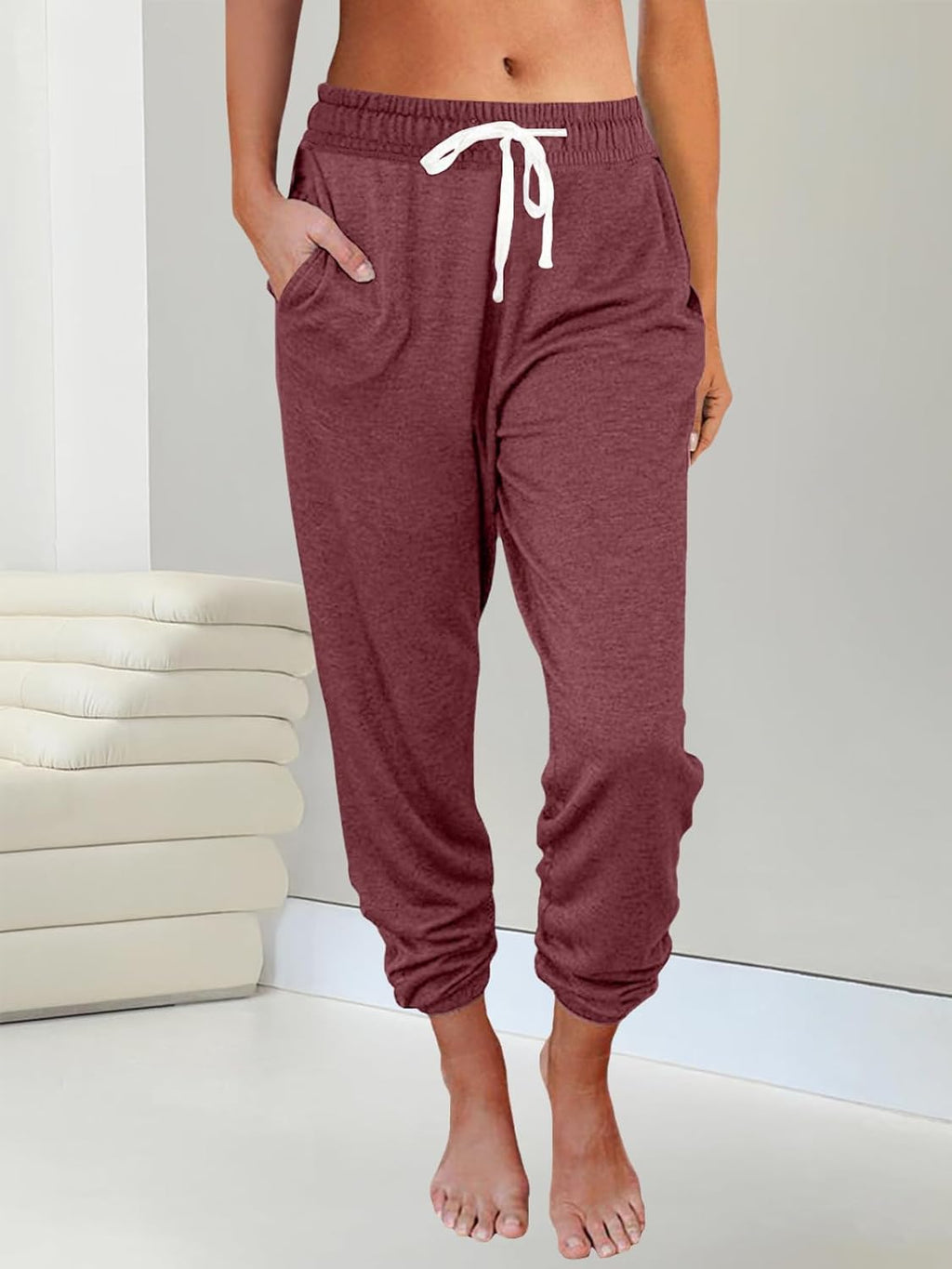 AUTOMET Sweatpants Women with Pockets Lounge Pajama Travel Pants Work Joggers Fall Clothes Winter Teachers Outfits 2025