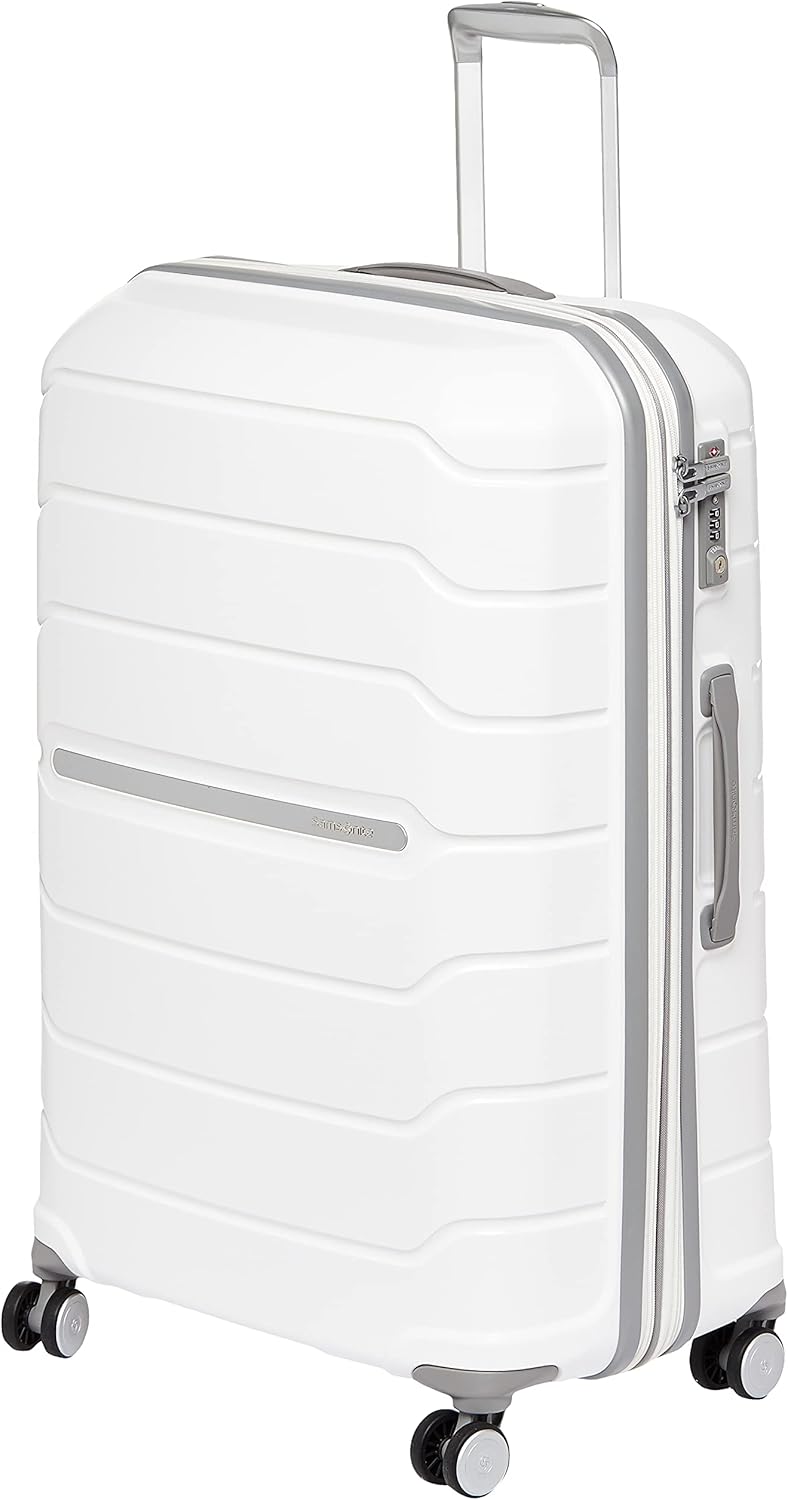 Samsonite Freeform Hardside Carry-On Luggage with Spinner Wheels - Hardshell Suitcase - TSA, Airline-Approved - Expandable Hard Shell, Smooth Rolling Wheels for Lightweight Travel - Navy