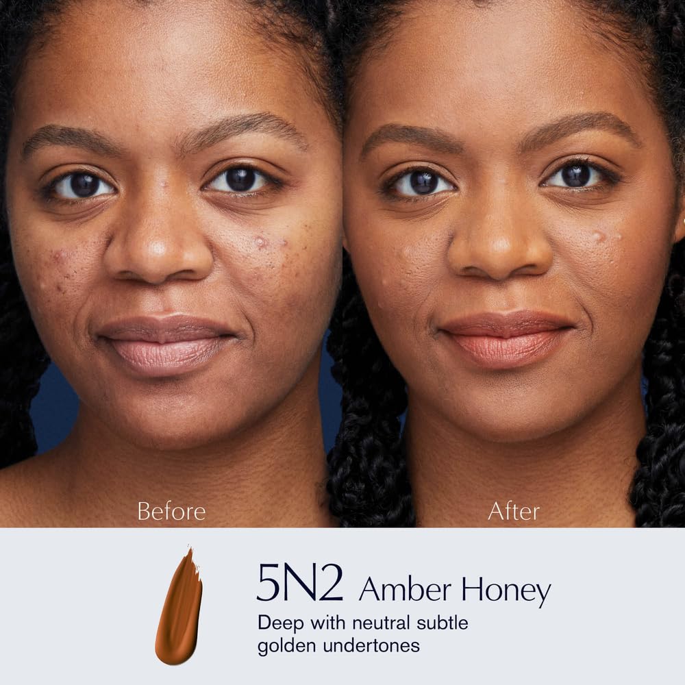 Estée Lauder Double Wear Stay-in-Place 24-Hour Long-Wear Matte Foundation Makeup, 1 Fl Oz