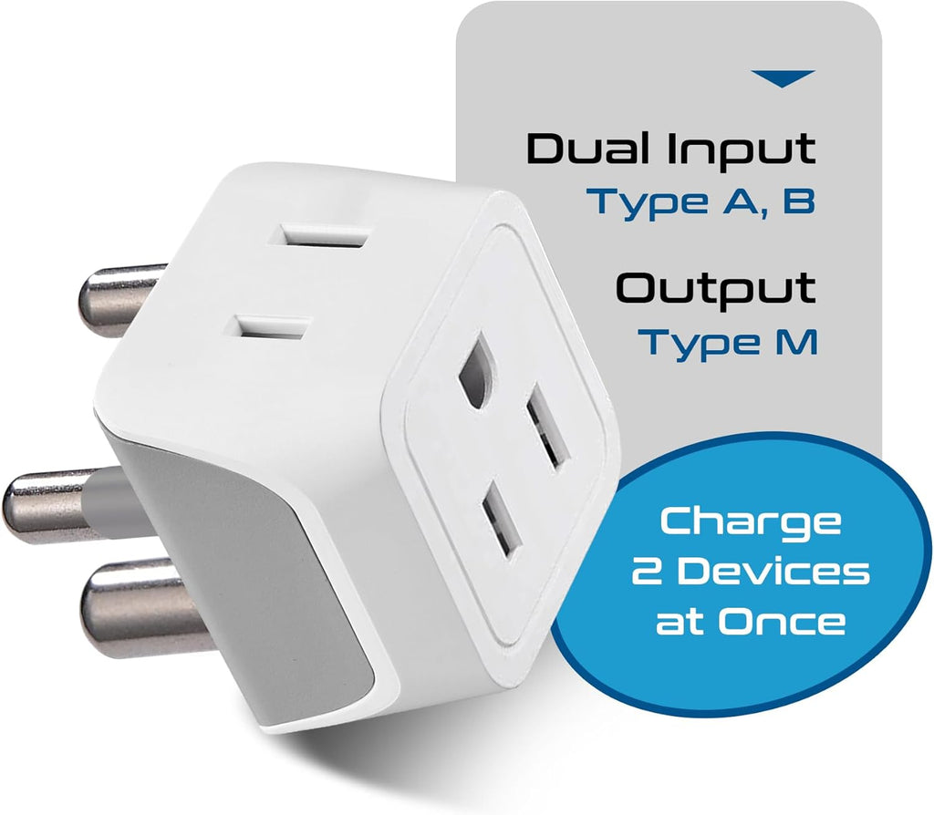 Ceptics Universal Travel Adapter, 35W International Power Adapter with PD & QC 3.0 Dual USB-C, 3 USB Travel Adapter Worldwide, Type I C G A Outlets 110V 220V A/C - EU Euro US UK (11-KU)