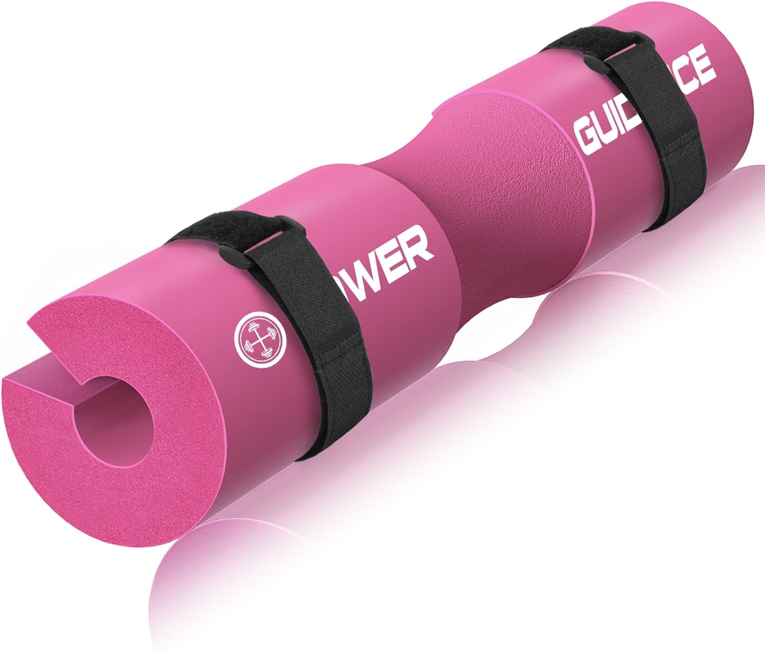 POWER GUIDANCE Barbell Squat Pad - Neck & Shoulder Protective Pad - Great for Squats, Lunges, Hip Thrusts, Weight Lifting & More - Fit Standard and Olympic Bars Perfectly