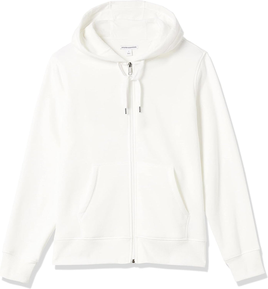 Essentials Men's Full-Zip Fleece Hoodie (Available in Big & Tall)
