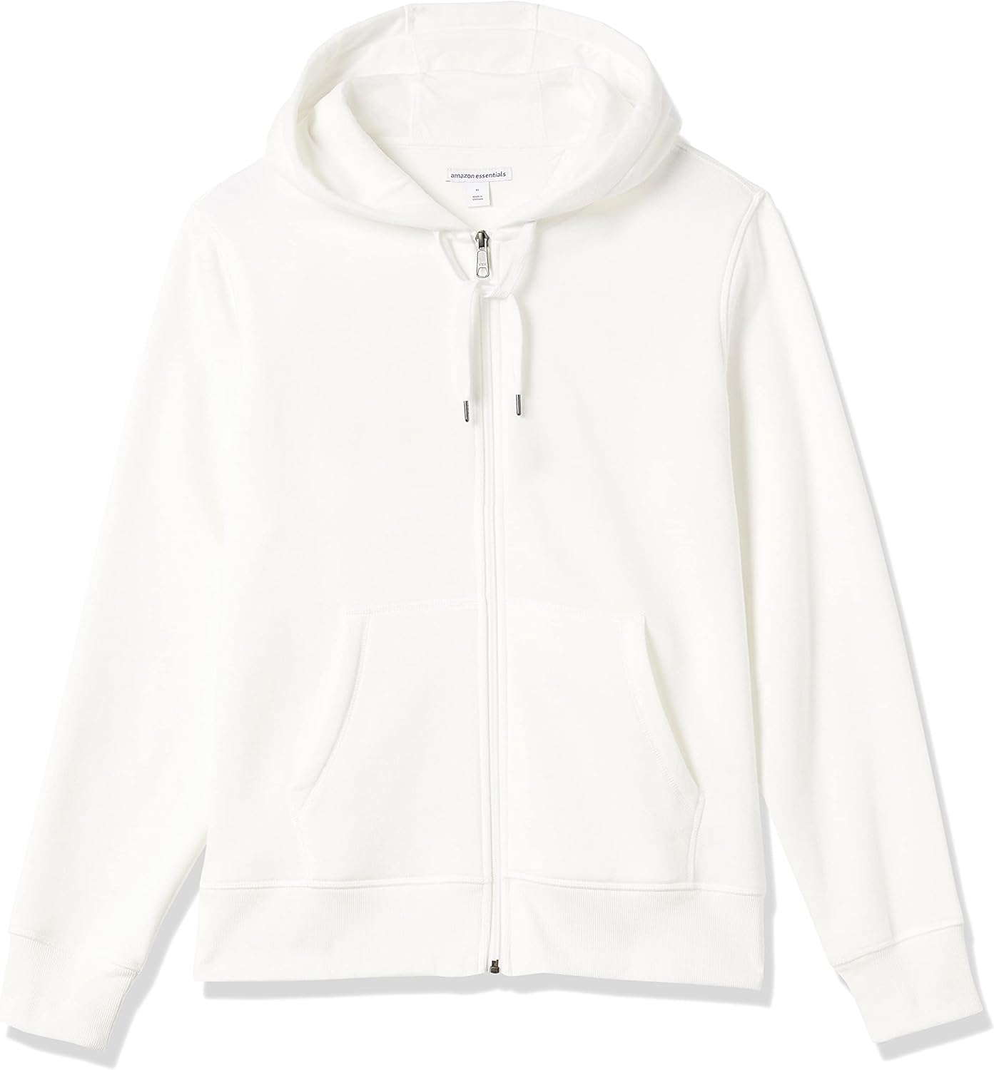 Essentials Men's Full-Zip Fleece Hoodie (Available in Big & Tall)