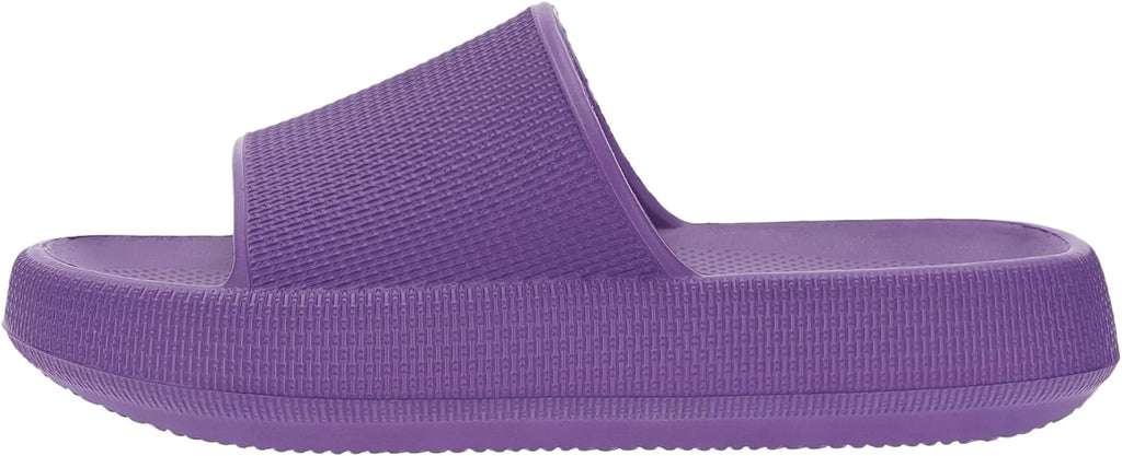 BRONAX Pillow Slippers for Women and Men | House Slides Shower Sandals | Cushioned Thick Sole