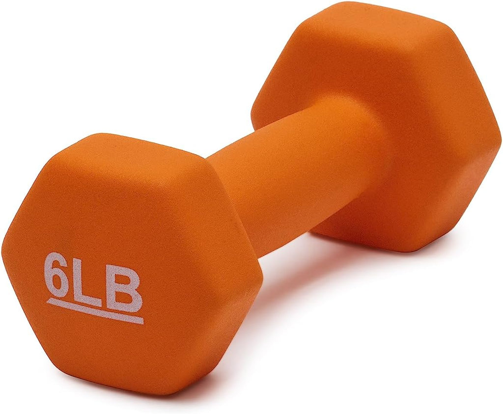 Basics Neoprene Dumbbell Hand Weights for Exercise and Muscle Toning