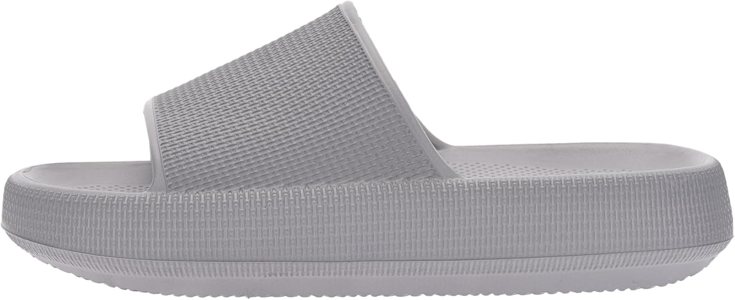 BRONAX Pillow Slippers for Women and Men | House Slides Shower Sandals | Cushioned Thick Sole