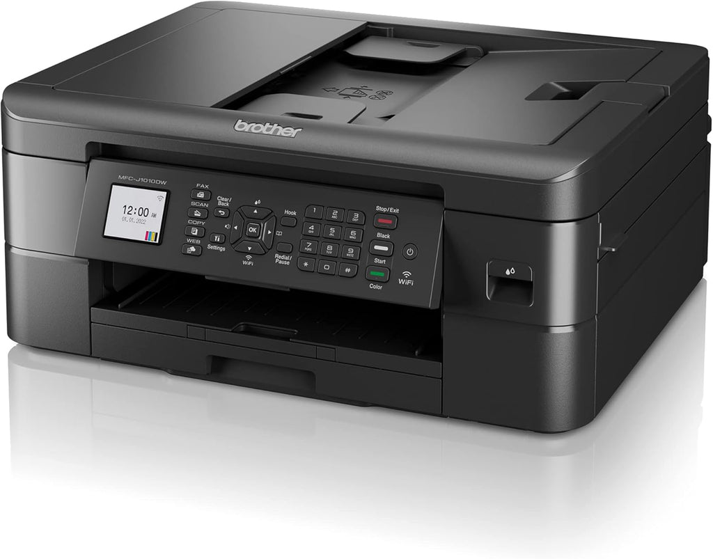 Brother Work Smart 1360 Wireless Color Inkjet All-in-One Printer with Automatic Duplex Printing and 1.8” Color Display | Includes Refresh Subscription Trial(1) (MFC-J1360DW) (Uses LC501 Series Inks)