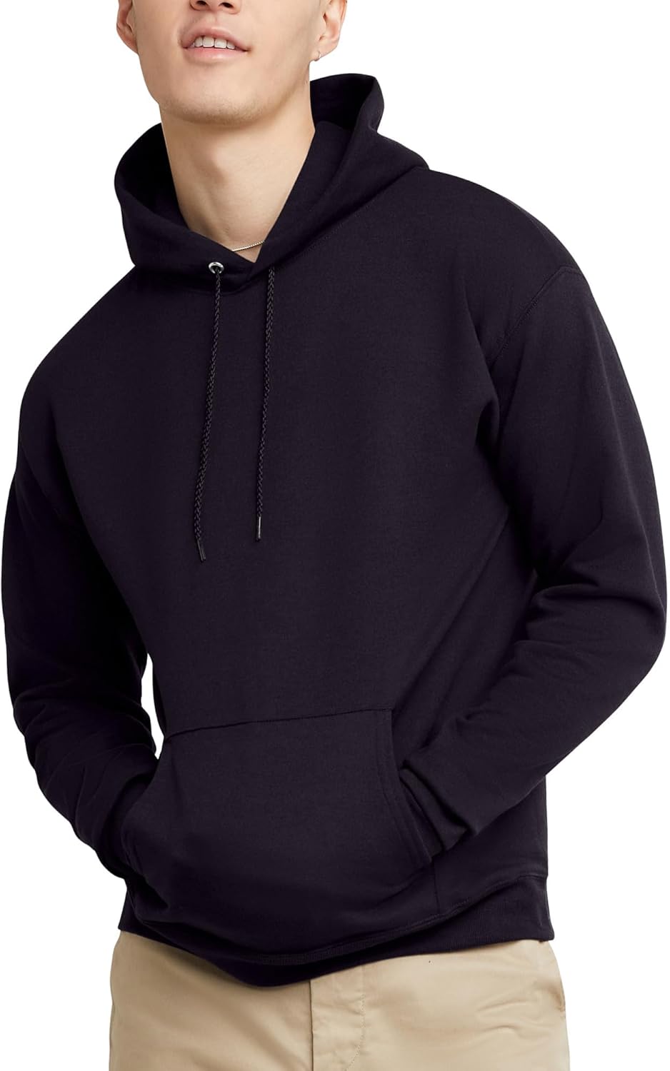 Hanes mens Hoodie, Ecosmart Fleece Hoodie, Hooded Sweatshirt for Men