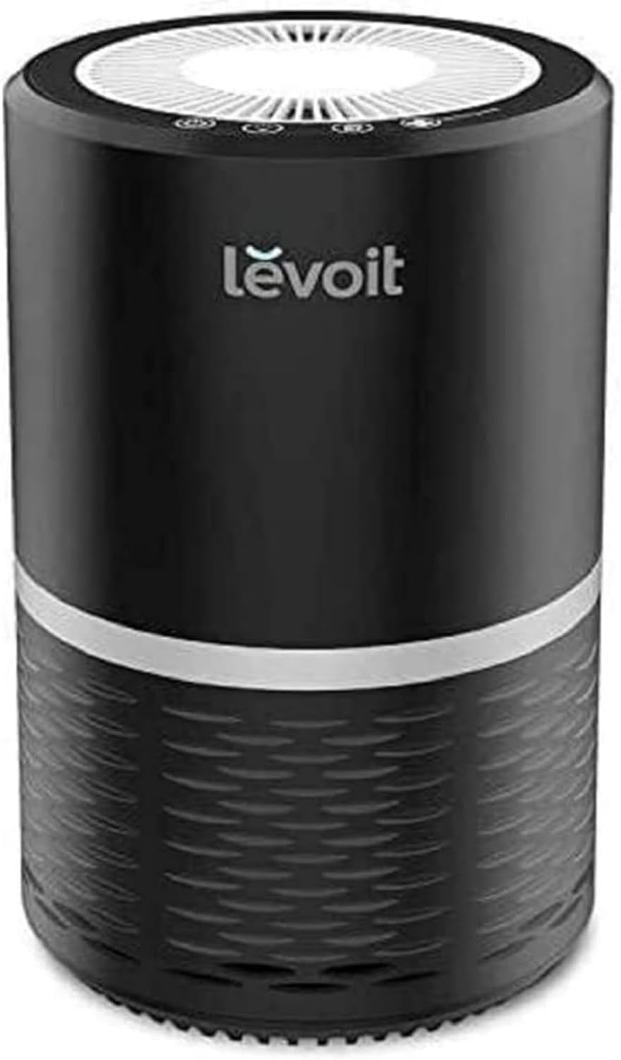 LEVOIT Air Purifiers for Bedroom Home Dorm, 3-in-1 Filter Cleaner with Fragrance Sponge for Better Sleep, Filters Smoke, Allergies, Pet Dander, Odor, Dust, Office, Desktop, Core Mini-P, White