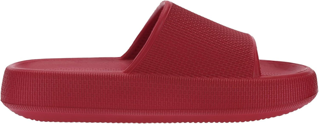 BRONAX Pillow Slippers for Women and Men | House Slides Shower Sandals | Cushioned Thick Sole