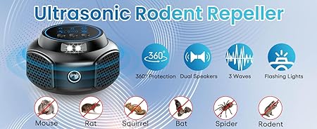 Electronic Repelling Device Mouse Traps