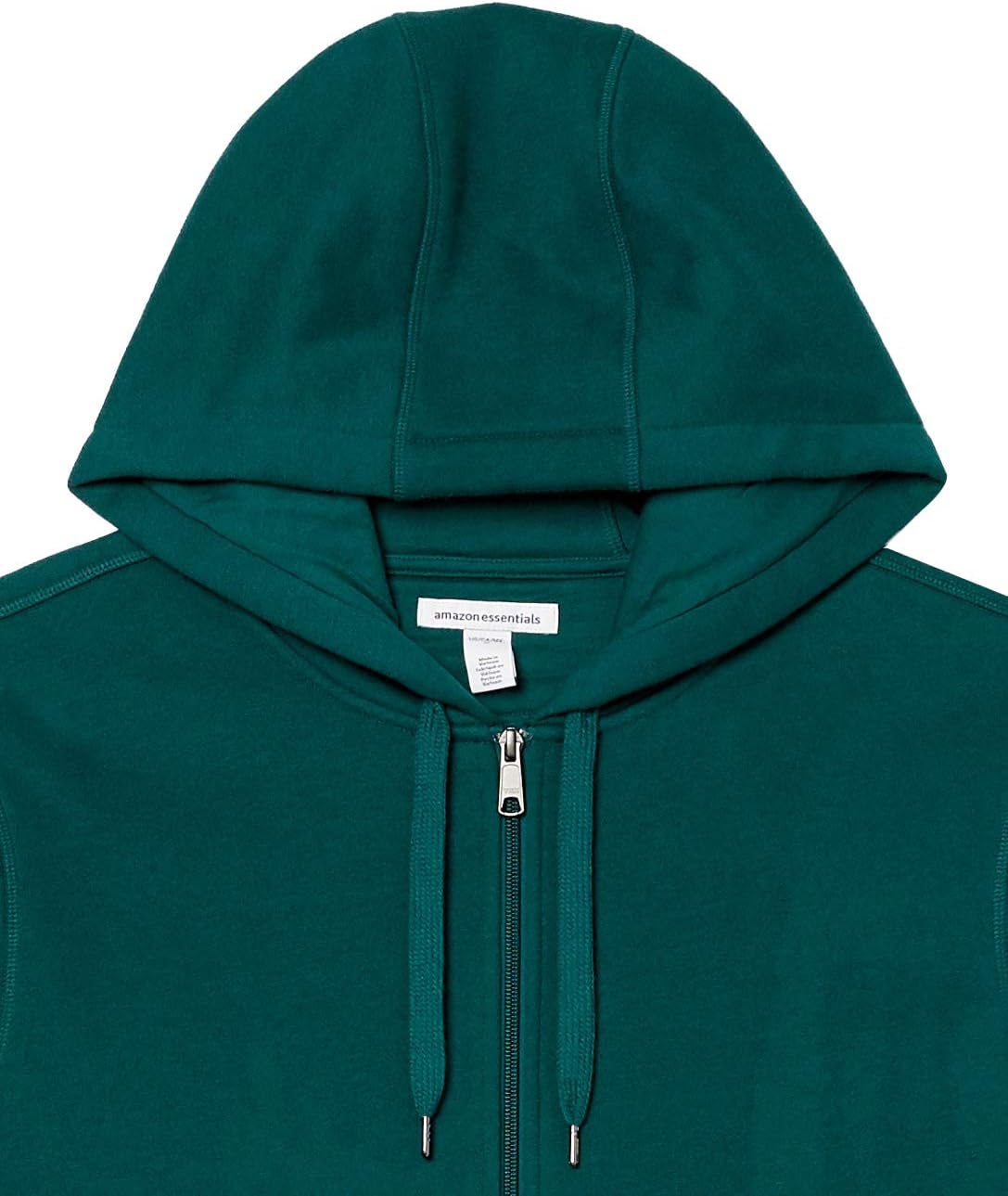 Essentials Men's Full-Zip Fleece Hoodie (Available in Big & Tall)