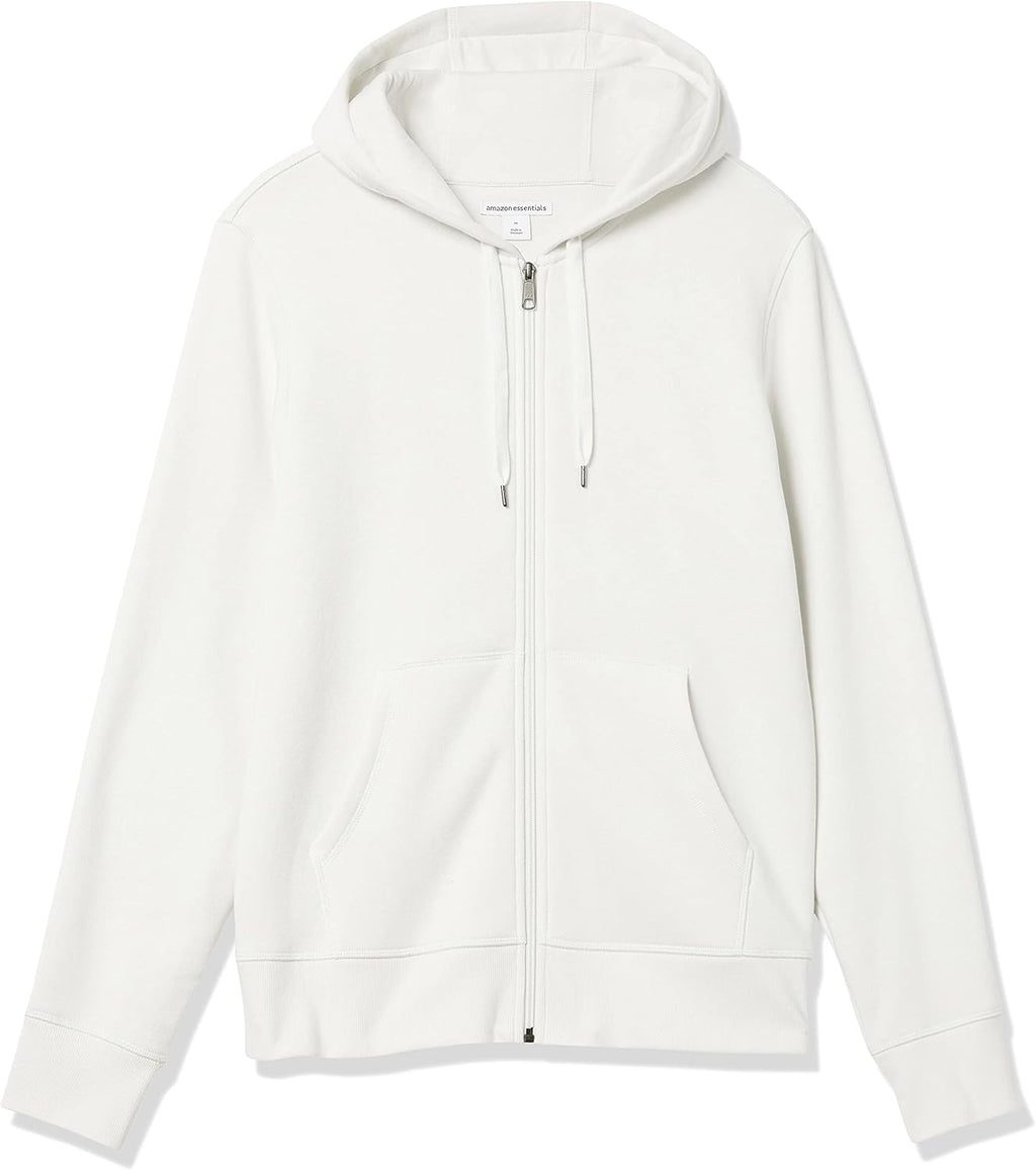 Essentials Men's Full-Zip Fleece Hoodie (Available in Big & Tall)