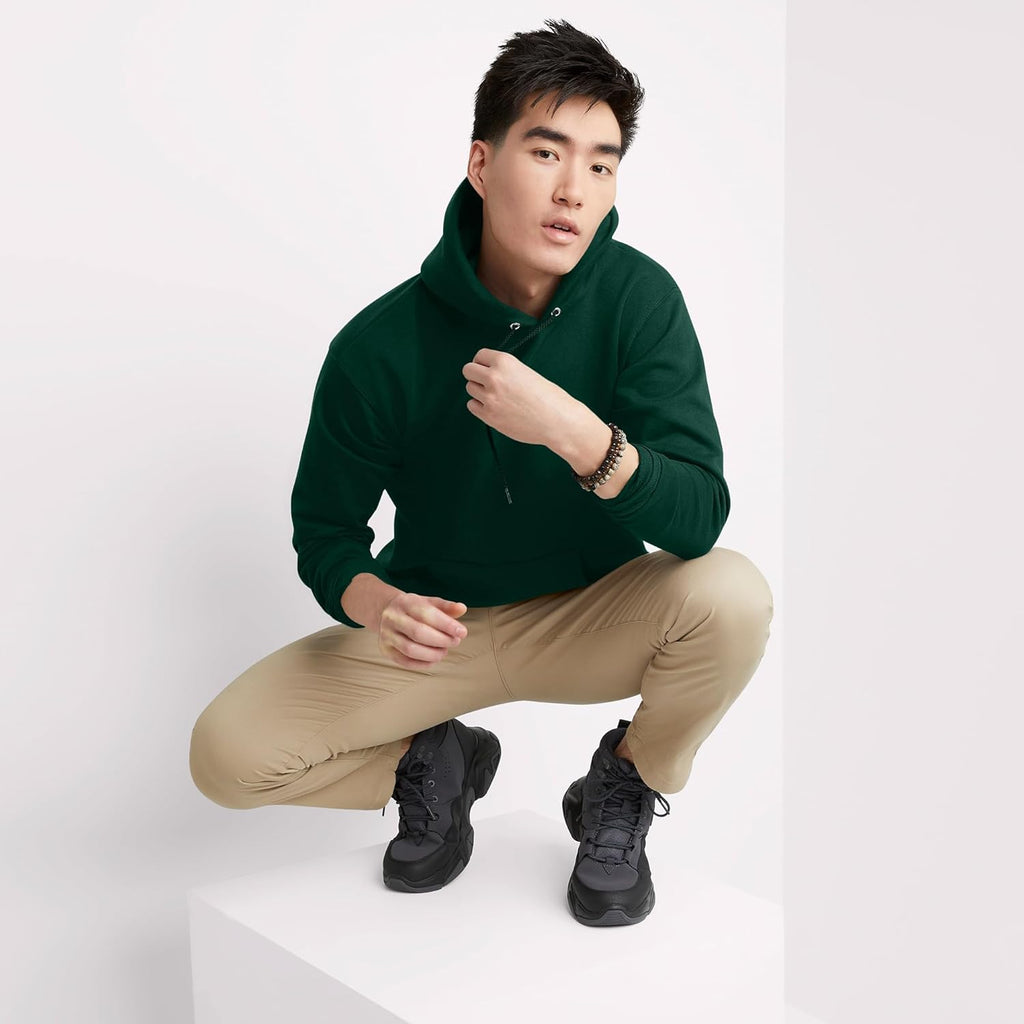 Hanes mens Hoodie, Ecosmart Fleece Hoodie, Hooded Sweatshirt for Men