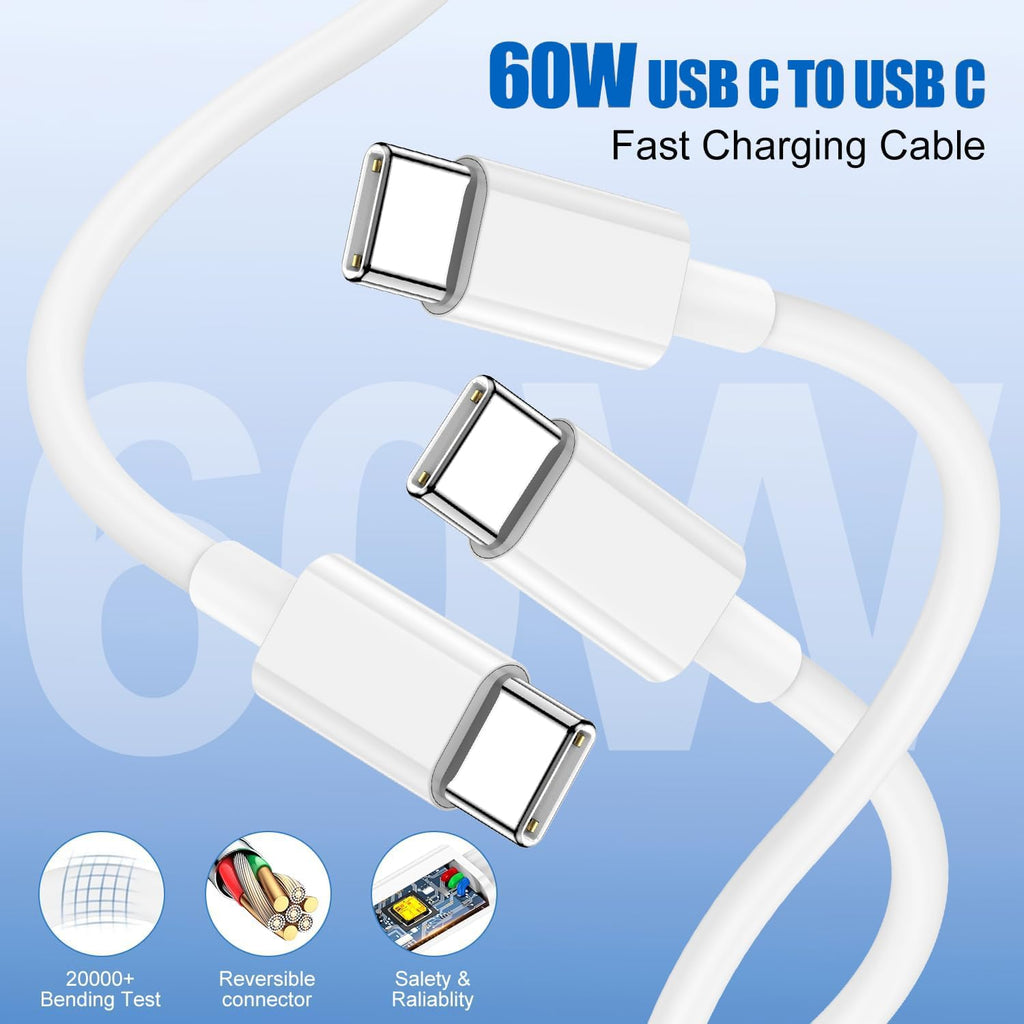 Fast iPhone Charger, iPhone Charger Fast Charging 2Pack Quick Chargers 6ft Long USB C to Lightning Cable Quick Charging Cord USB Charge Block Adapter for iPhone 14 Plus/14 ProMax/13 Mini 12/11/XS/iPad