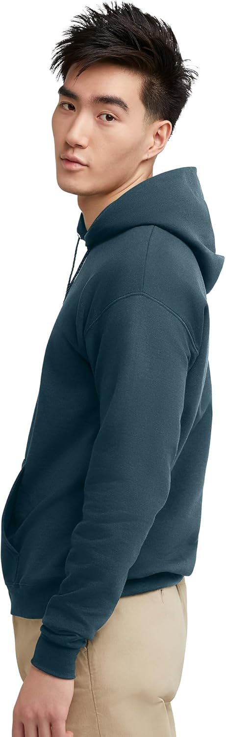 Hanes mens Hoodie, Ecosmart Fleece Hoodie, Hooded Sweatshirt for Men
