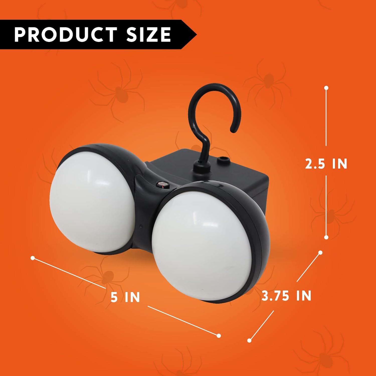 Joiedomi 3 Pack Halloween Decorations Indoor Flashing Peeping Eyes Lights with Timer, Halloween Glowing Decorations Outdoor Party Supplies, Spooky Animated Lights Eyes Decor for Yard Lawn Garden