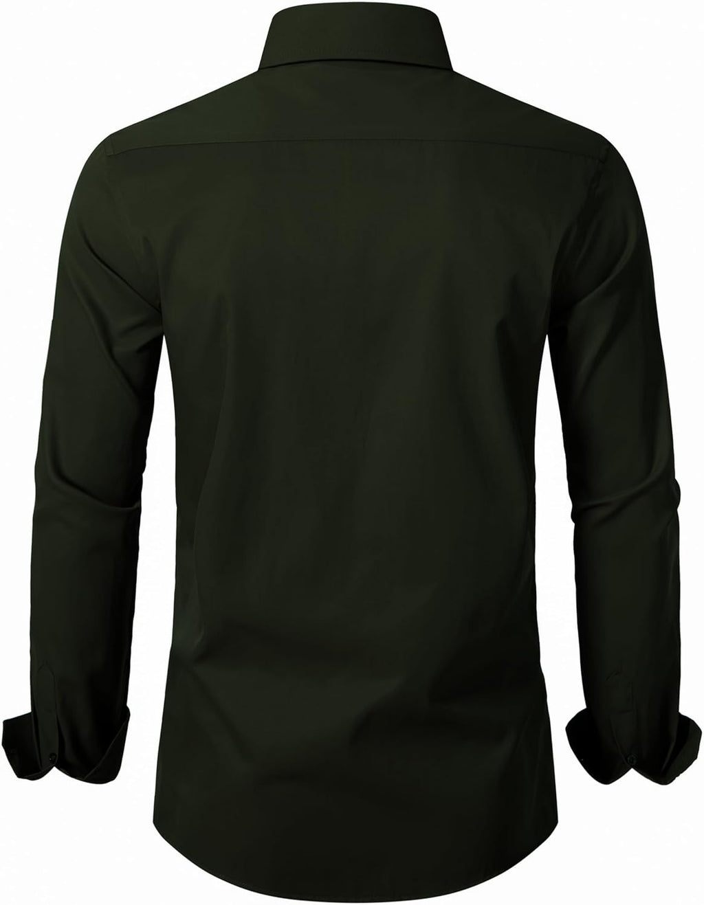 BEILU Stretch Mens Slim Fit Dress Shirts Formal Long Sleeve Button Down Shirts