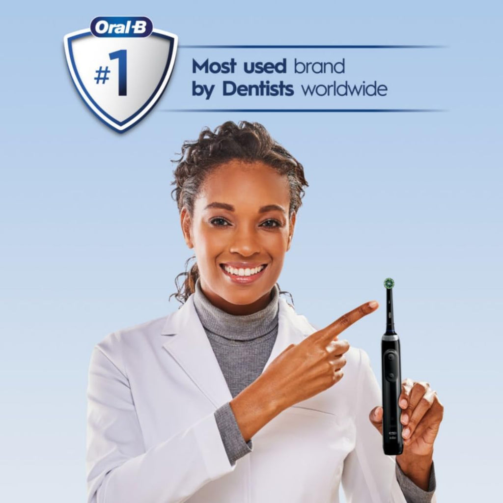 Oral-B Pro 5000 Smartseries Power Rechargeable Electric Toothbrush with Bluetooth Connectivity, Black Edition