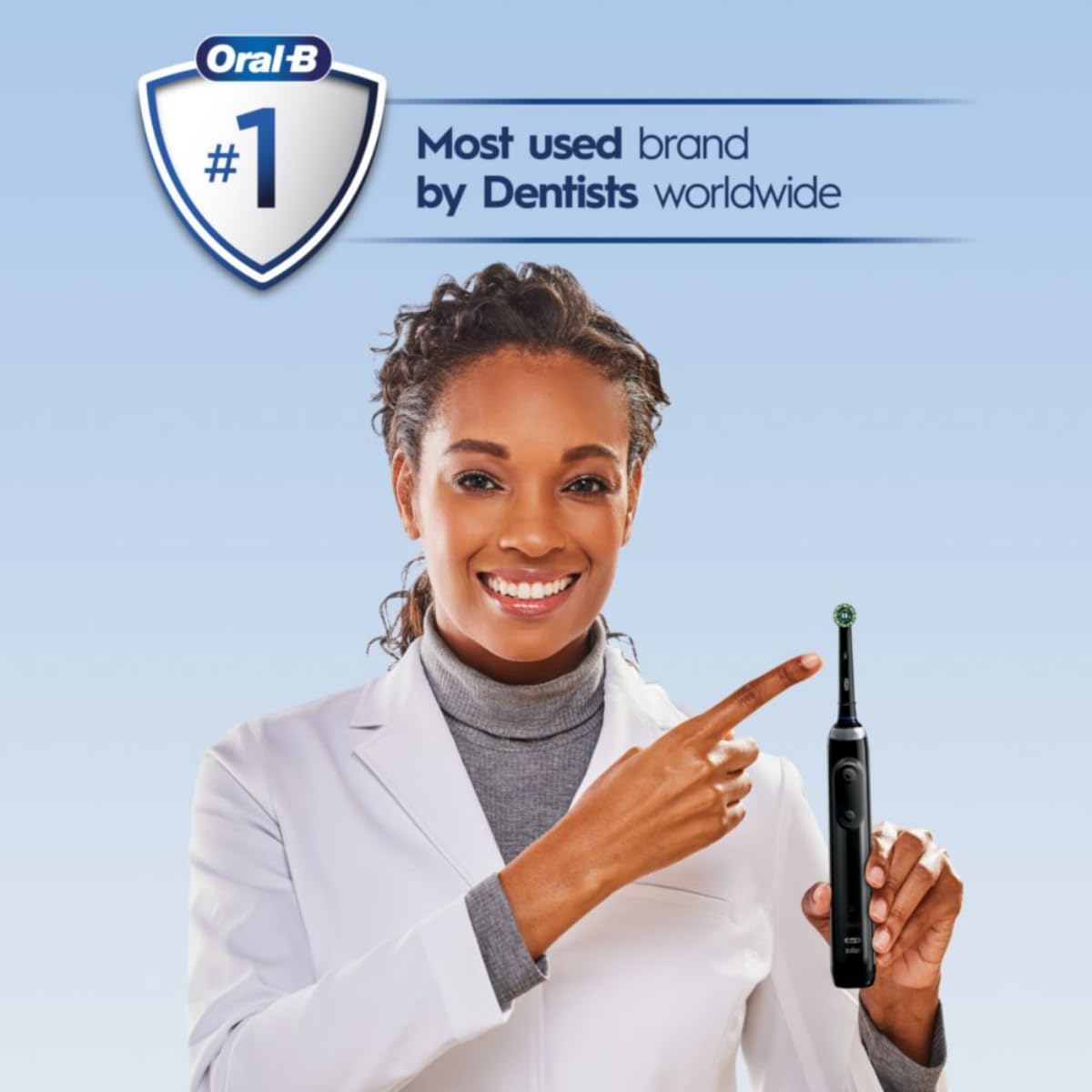 Oral-B Pro 5000 Smartseries Power Rechargeable Electric Toothbrush with Bluetooth Connectivity, Black Edition