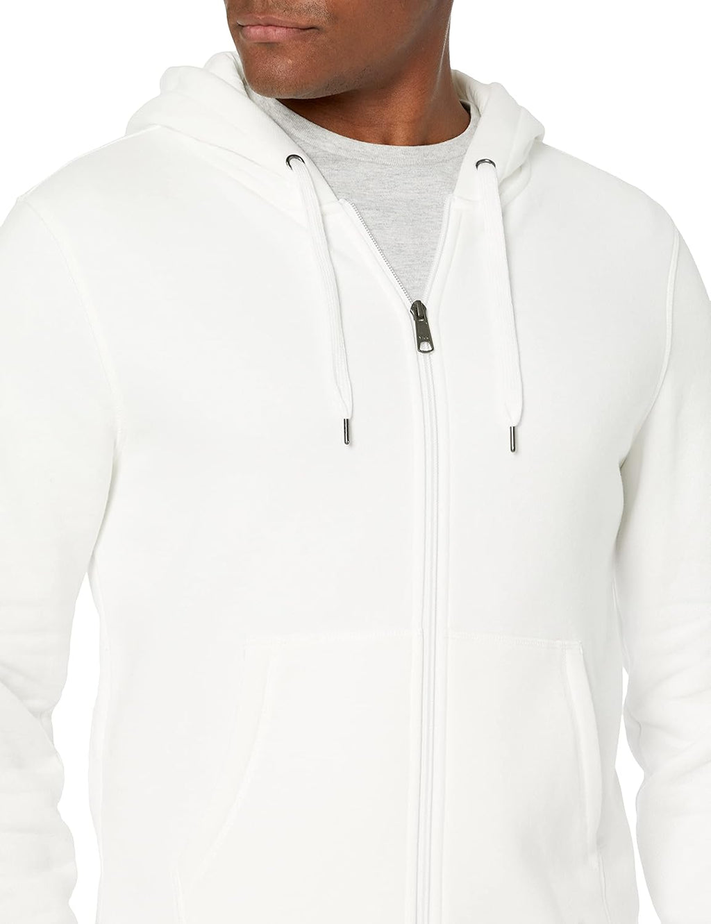 Essentials Men's Full-Zip Fleece Hoodie (Available in Big & Tall)