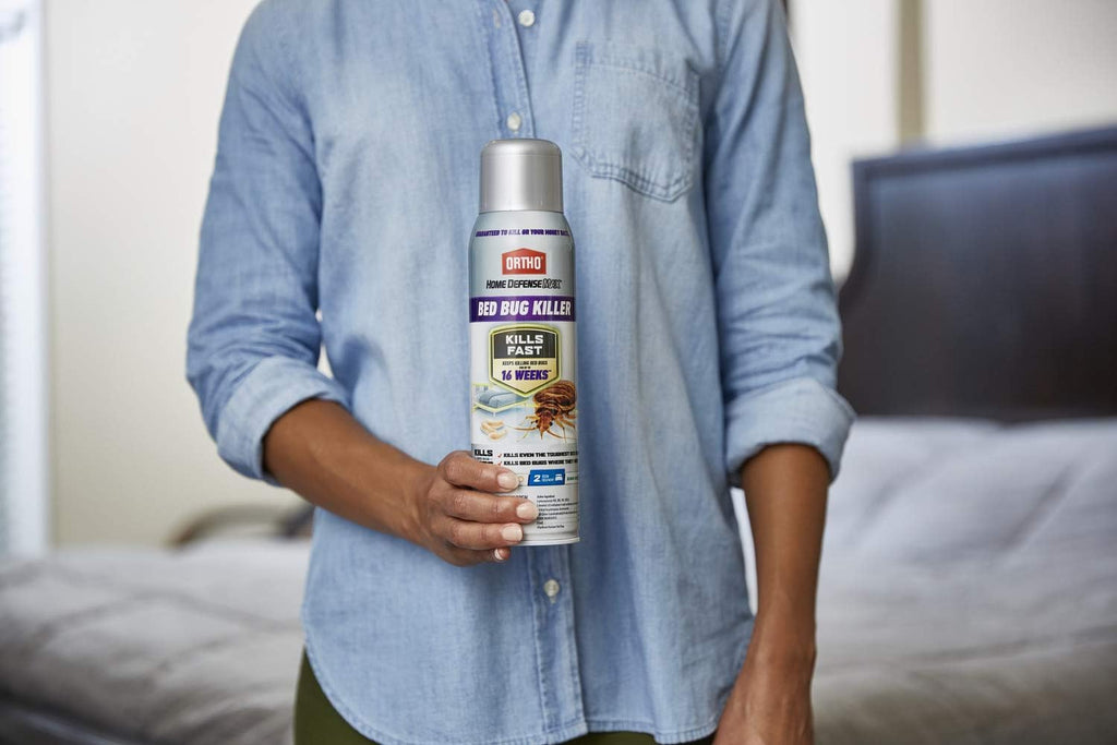 Ortho Home Defense Max Bed Bug, Flea and Tick Killer with Comfort Wand, Bed Bug Spray, Kills Bed Bug Eggs, Fleas and Ticks, 1 gal.